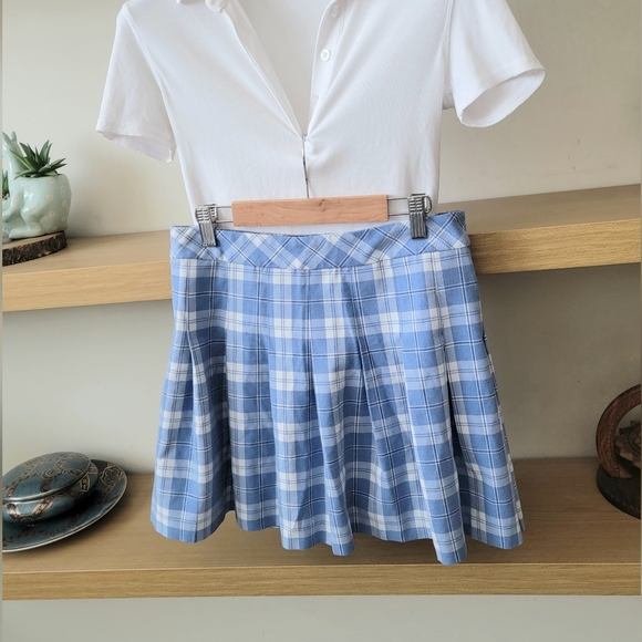 Aritzia Dresses & Skirts - Aritzia Sunday Best plaid skirt NWOT Size 8 Tenniscore